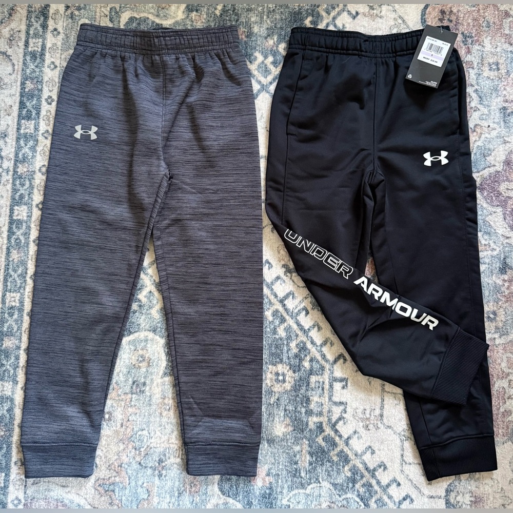 Under Armour boys size 6 sweatpants new